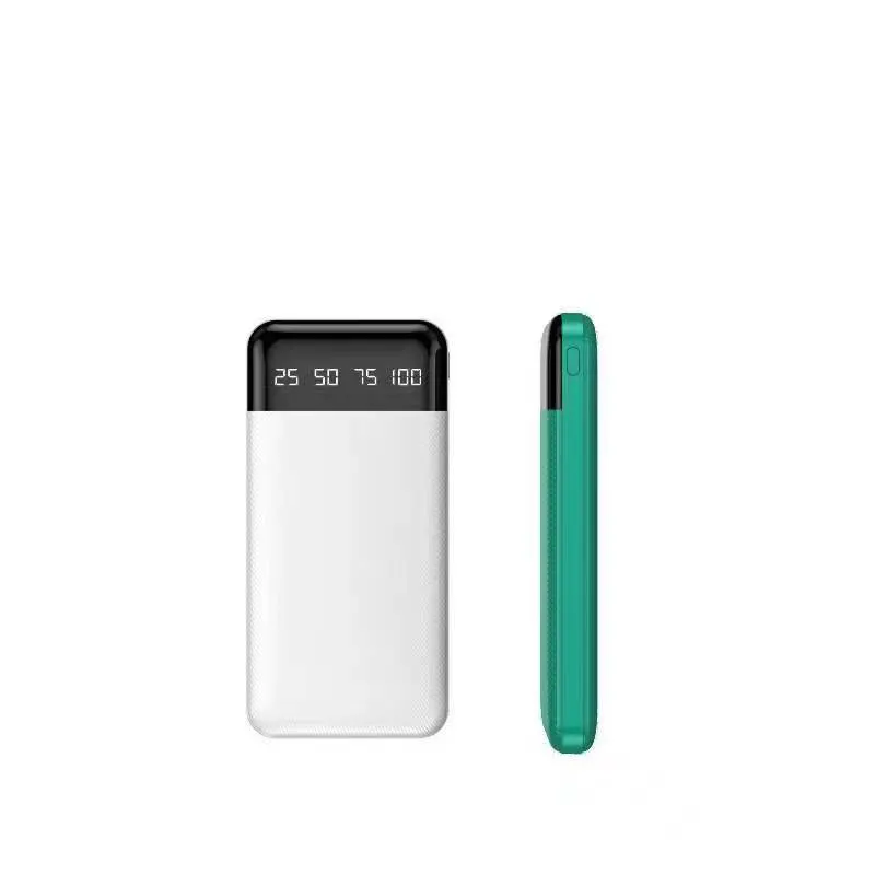 LED Display Promotional Gift Portable Fast Charging Polymer Battery Power Mobile Power Bank