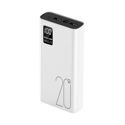 Banque d'alimentation 20000 mAh Pd22.5W Pd20.0W et QC3.0